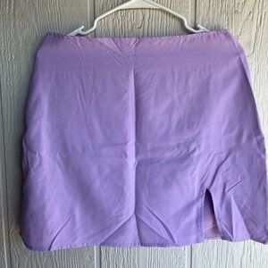 SHEIN purple skirt